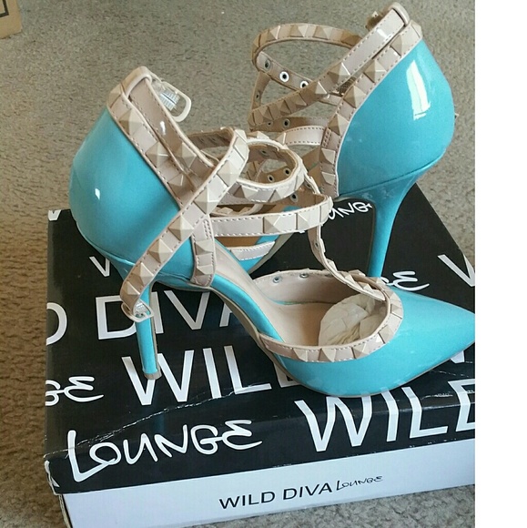 aqua color sandals